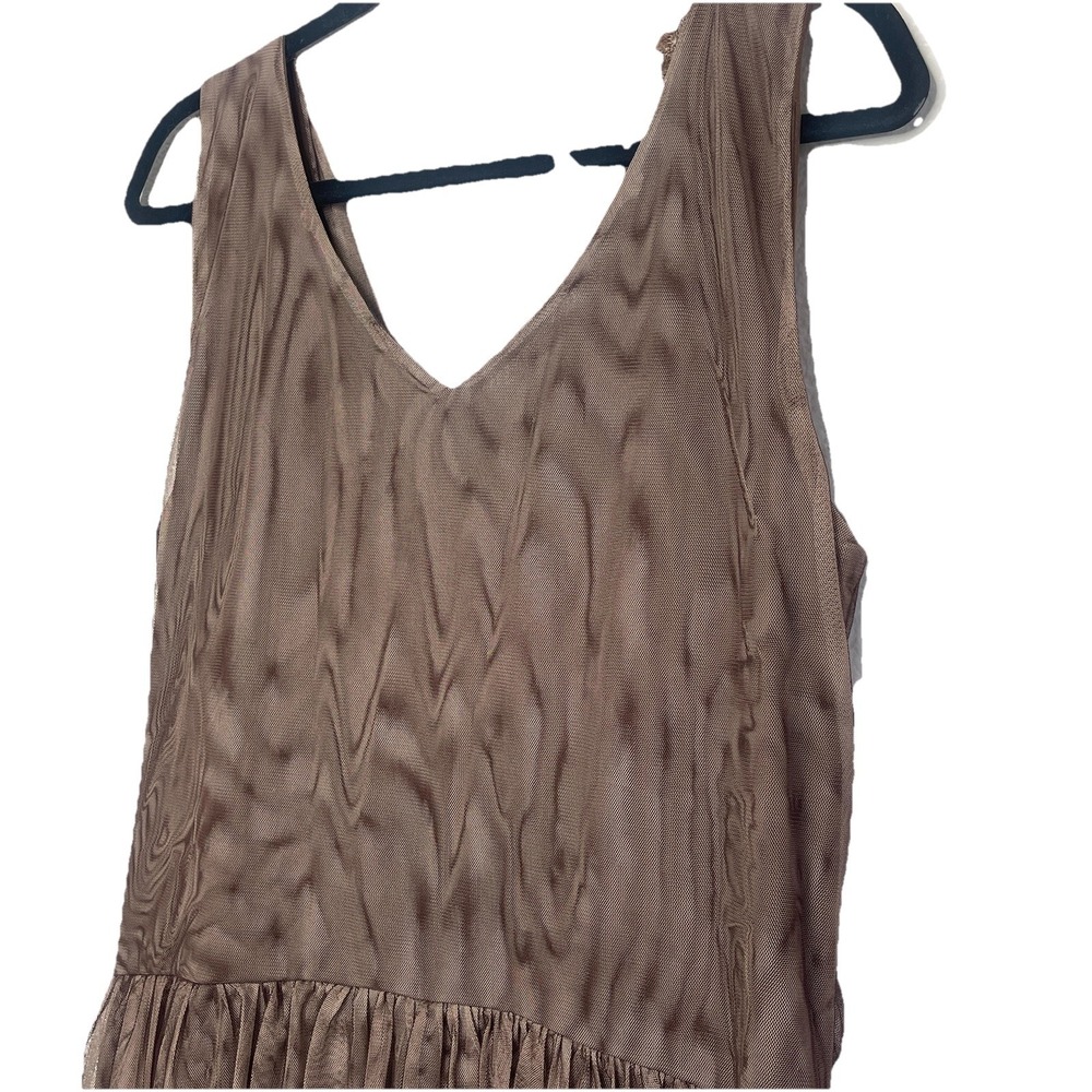 Vtg Torrid Brown Tulle Fit and Flare Dress‎ Size 14 - Picture 9 of 16